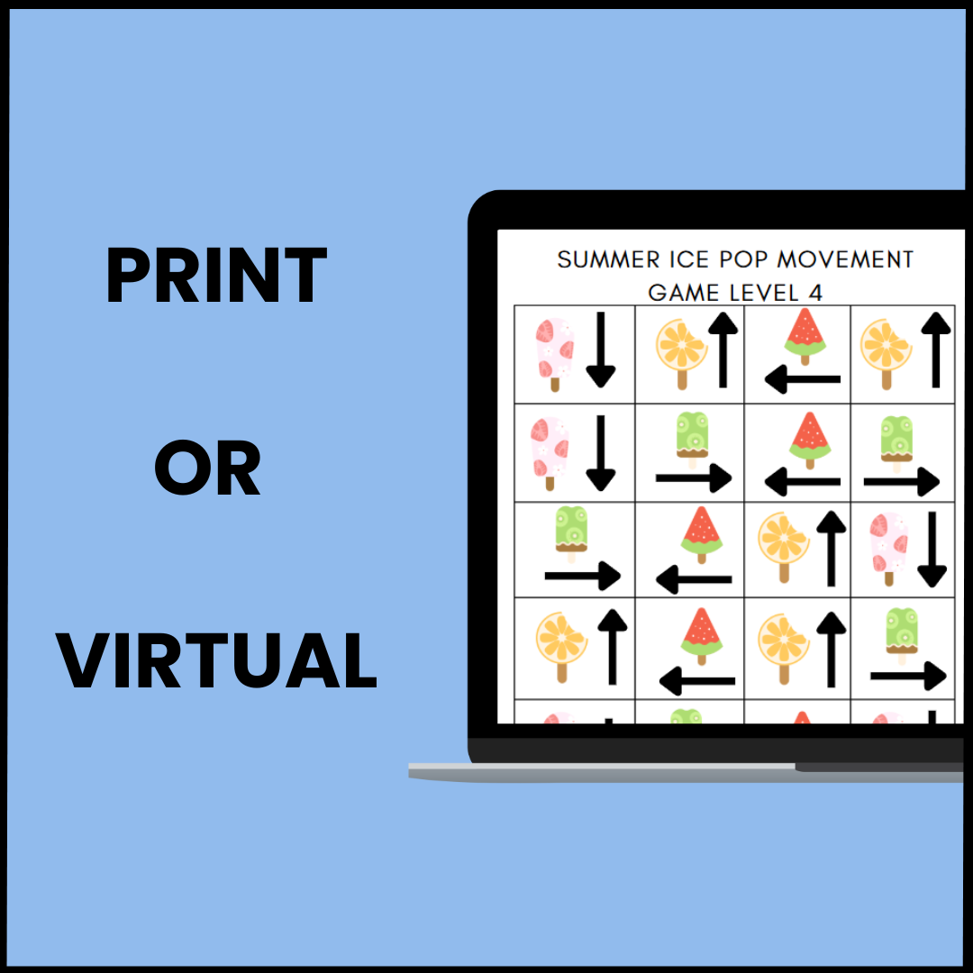 Self Regulation and Visual Perceptual Ice Pop Game