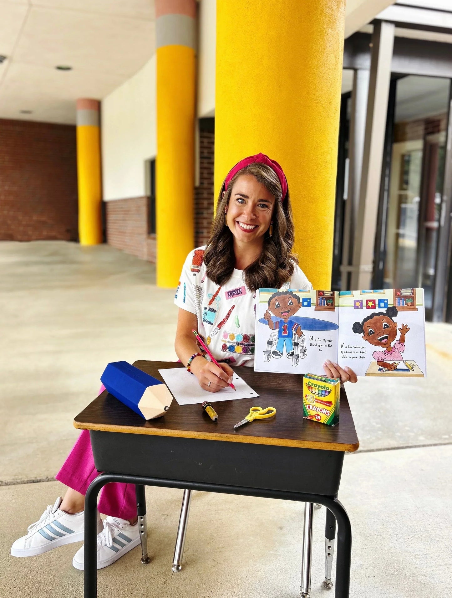 Exercising my Fingers is as Easy as ABC Book