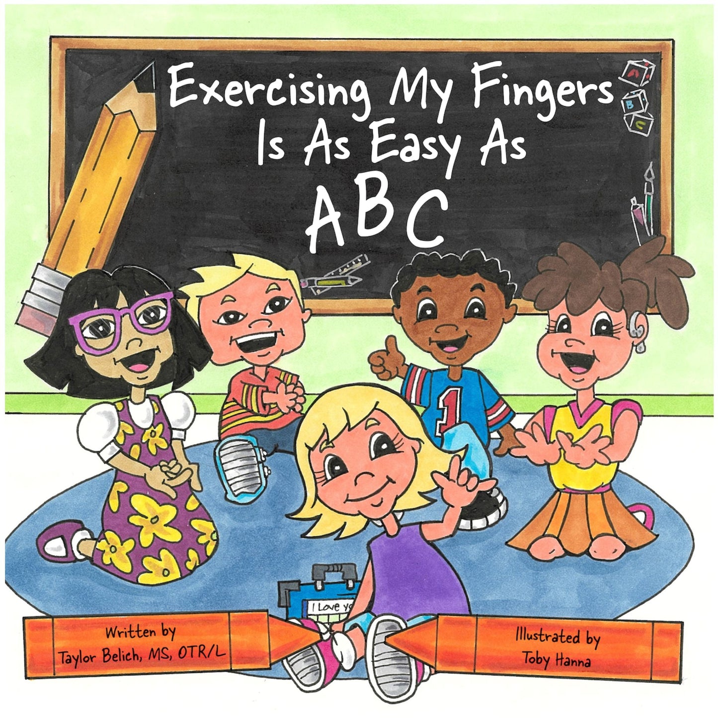 Exercising my Fingers is as Easy as ABC Book