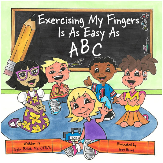 Exercising my Fingers is as Easy as ABC Book